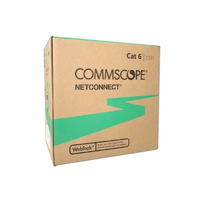 Cáp mạng Commscope Cat6 màu xanh 305m/cuộn CS31