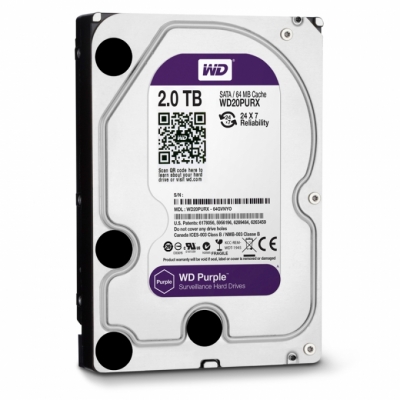 Ổ cứng HDD Western tím 2TB