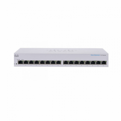 Switch Cisco chia mạng CBS110 Unmanaged 16-port GE CBS110-16T-EU