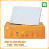 Công tắc cảm ứng Datic HUNONIC 4 nút màu trắng