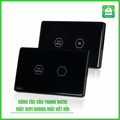 Công tắc cầu thang Wifi HUNONIC Datic