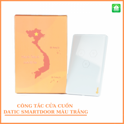 Công tắc cửa cuốn Datic Smart Door trắng HUNONIC