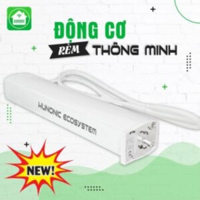 Động cơ rèm thông minh HUNONIC Ecosystem điều khiển từ xa