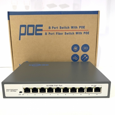 Switch POE 8 cổng KONEK GK-8POE-101