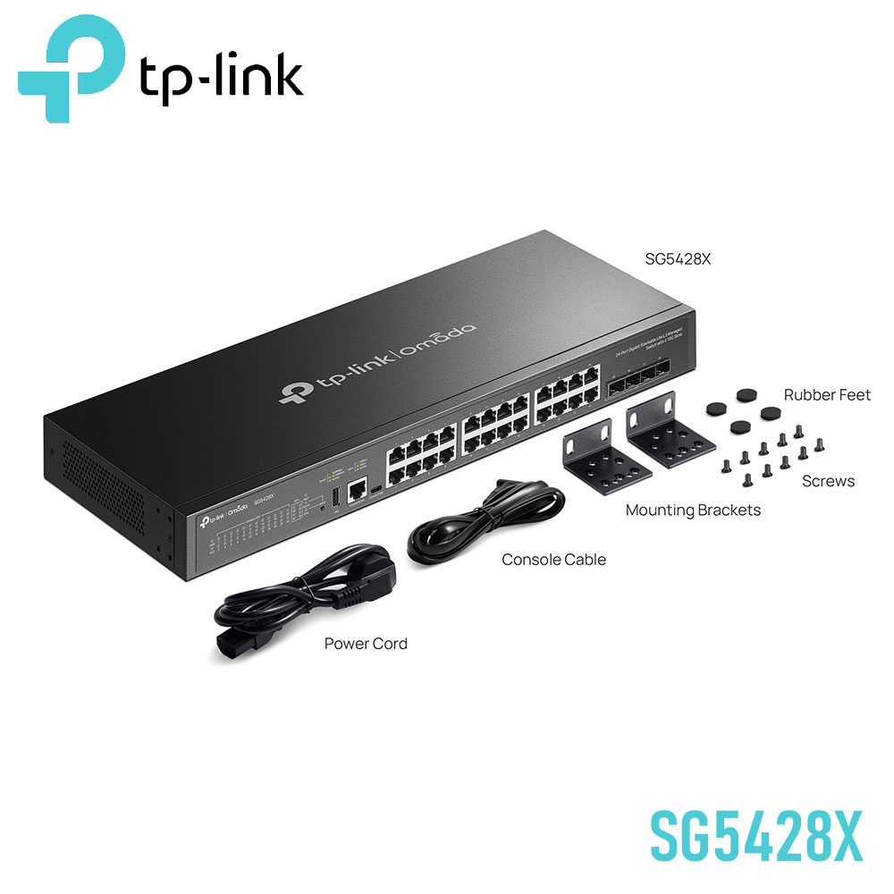 Switch Managed L3 Tp-Link Omada SG5428X